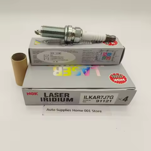 Original NGK ILKAR7J7G 91121 New Laser Iridium Platinum Spark Plug For Renault Captur 2015-2020 Kadj
