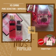 Victoria Secret Pure Seduction + Bombshell Perfume Body Mist  - Best Selling