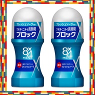 Eight Four Men 8x4 Men Roll-On Fresh Soap 60ml x 2 Set Deodorant For Men