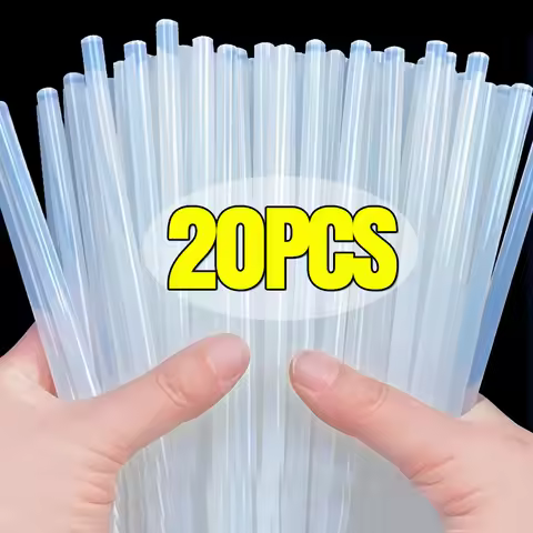 20-1PCS Mini Hot Melt Glue Stick Transparent Strong Adhesives Glue Stick DIY Craft Decoration Glue S