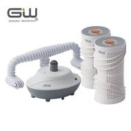 GOOD WORTH - 水玻璃分離式無線除濕機主機套裝(主機+105毫升除濕機+烘鞋架)