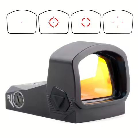swampf0x Liberty II 1x24 3 MOA Red/Green Dot Reflex Multi-Reticle Sight Shake N Wake for Pistol Glo*
