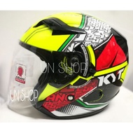 HELMET KYT VENOM DOUBLE VISOR AZLAN SHAH