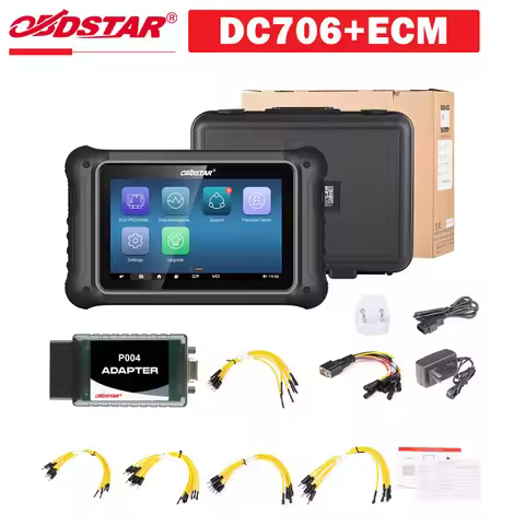 OBDSTAR DC706 ECU Tool for Car and Motorcycle ECM ECU Cloning by OBD or Bench mode