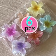 Beach Vacation Bohemia Style Fashion Egg Flower Hair Clips Flower Hair Claw Hairpin For Women Girls 
