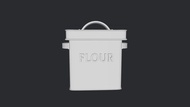 3D模型 微型麵粉罐模型|準備打印的微型 3D 模型