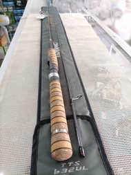 คันเบ็ด​KUYING​ TETON​ 2​ ท่อนเบท/สปิน สปิน6.3เวท2-4/2ท่อน One