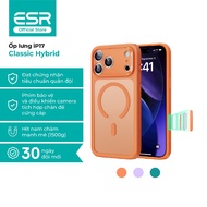 ESR Classic Hybrid Case HaloLock phone Case for iP17 series with comprehensive impact resistance