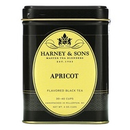 Harney & Sons, Apricot, Flavored Black Tea, 4 oz (112 g)