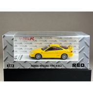 Honda Integra Type R DC2 Yellow Spoiler Scale 1:64 REO Brand