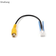 SKMY 10 Pin Car Rear View 360° Backup Camera Video Input Output Cable Adapter Wiring Connector Radio Accessories SKK