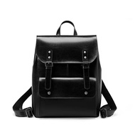 New store openingGenuine Leather Backpack For Women Vintage Preppy Style Fashion Backpack Cowhide Sc