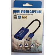Usb 3.0 /type c to HDMI video capture card 4K