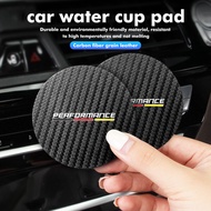 Car Coaster Water Cup Slot Non-Slip Mat For BMW Performance M2 M3 M4 X1 X3 X4 X5 E87 X7 E91 G20