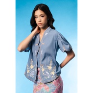 Jolie Clothing Brie Kebaya Top New Kutu Modern Kebaya Top/ Wanita Blouse/ Wanita