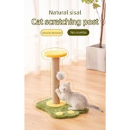 Cat Scratching Post Natural Sisal Pet Scratching Post Cat Scratching Post with Hanging Ball Durable 