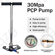 【Local Ship】High Pressure up to 4500 Psi 6000psi Stainless Steel 3-stage Hand Pump 300bar PCP Air pu