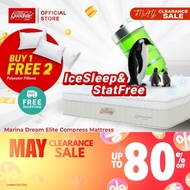 (Mattress in a Box) Goodnite Statfree + IceSleep Fabric Marina Dream Elite Pocket Spring Compress Ma