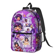 Aphmau Personalized School Bag Unisex Student Cartoon Wear-Resistant Canvas Casual Backpack Gift