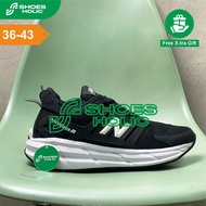 . Running Sneakers | Black and White School Shoes with Bonus Socks