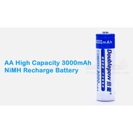 Doublepow AA High Capacity 3000mAh NiMH Rechargeable Battery