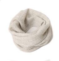 Knitted cashmere silk scarf lightweight an accessory to cover the head and keep the neck warm.