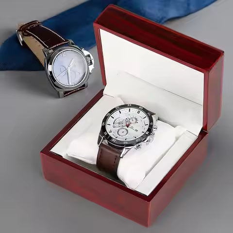 1PC Wooden Watch Storage Box Packaging Gift Special Wooden Box with Watch Packaging Gift Box Wooden