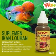 SUPLEMEN VITAMIN IKAN LOUHAN CHANNA ARWANA