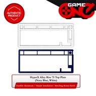 HyperX Alloy Rise 75 Top Plate with Matching Rotary Knob