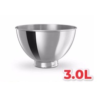 KITCHENAID 3L Stainless Steel Mixing Bowl 5KB3SS for Artisan Stand Mixer KSM125 KSM150 KSM175 Origin
