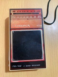 Corona 舊式天線收音機 corona vintage portable radio