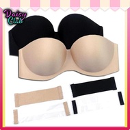 Daisyclub Bra บรา เกาะอก เกาะอกไร้สาย บราไร้ขอบ เสื้อในไร้สาย บราไร้สาย บรา 3D บรานมชิด บราถนอมทรง บ