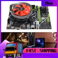 dioo CPU Motherboard Kit  4 Core Thread Desktop Processor 2 Channel 16G DDR4 USB3.0 M.2 PCI E NVME V