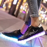 PB5 AIME Men/Women students ghost dance luminous shoes USB rechargeable led light sneaker Women's Sh