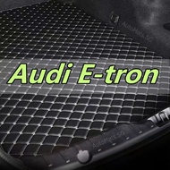 [Audi e-tron] Trunk Mat- READY STOCK Premium PU Leather Trunk Liner Boot Cargo  etron  e tron