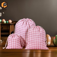 [prettyia] 3pcs Easter Gift Bag, Baby Shower Gift Wrapping Bags, Drawstring Burlap Bag, Burlap Easte