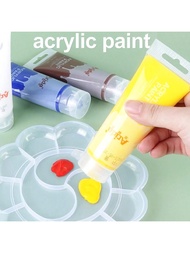 Acrylic Paint, Rich Pigments Colors (75ml/2.54oz) Acrylic Paint Set, Heavy Body Acrylic Paints, Rich
