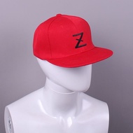 GINTAMA Katsura Kotarou Rapper With Embroidered Z-Letter Men'S And Women'S Flat Brimmed Hat Around T