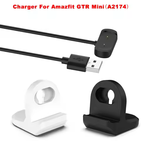 Dock Charger For Amazfit GTR Mini Stand Adapter USB Charging Cable Holder GTR4 GTS 4 GTS 3 2 GTR 3 p