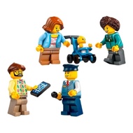 [Genuine] City Series Minifigures 60407 60454 Mother Baby Stroller Tourist Driver
