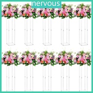 NERV Wedding Table Centrepiece Vase Acrylic Flowers Floor Vase Column Flower Arrangement Stand Rack Party Decorations Va