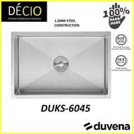 DUVENA HAND MADE UNDERMOUNT STAINLESS STEEL SINK DUKS-6045