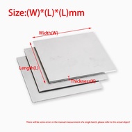430 Stainless Steel Thickness0.7-1.2mm Square Plate 10cr17 Magnetic Stainless Iron Plate-1/2Pcs