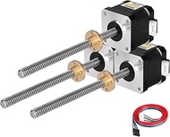 YEJMKJ 3 Pack Nema 17 Stepper Motor TR8x8 240mm with T8 Lead Screw 2 Phase 1.8βΒ°β High Torque 0.44Nm