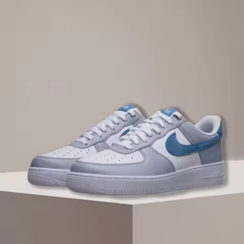 Unisex Nike Air Force 1 07 Casual Sneakers Classic Comfort Durable Cushioned Everyday Shoes HV1795-1