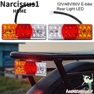 NARCISSUS E-bike Rear Light 12V/48V/60V Waterproof Night Lighting Cornering Lamp