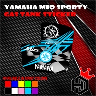 Mio Sporty Gas Tank Sticker