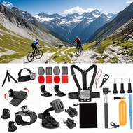 ชุดอุปกรณ์เสริม 27 ชิ้น สำหรับ OSMO 4 3 2 Insta360 X3 X2 GO 3 SJCAM DBPOWER AKASO EK5000 EK7000 กล้อ