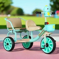 (MLX-6655) Twin Bike W/Music 2 Seater for Kids / Tricycle Bike for Kids (Ages: 1-5yrs.old)