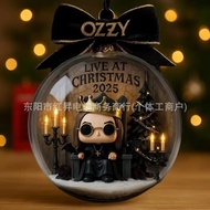 Ozzy Osbourne Christmas OrnamentOzzy, Osbourne Chr Ozzy Osbourne Christmas Ornament奥兹，奥斯本圣诞装饰0430GXG